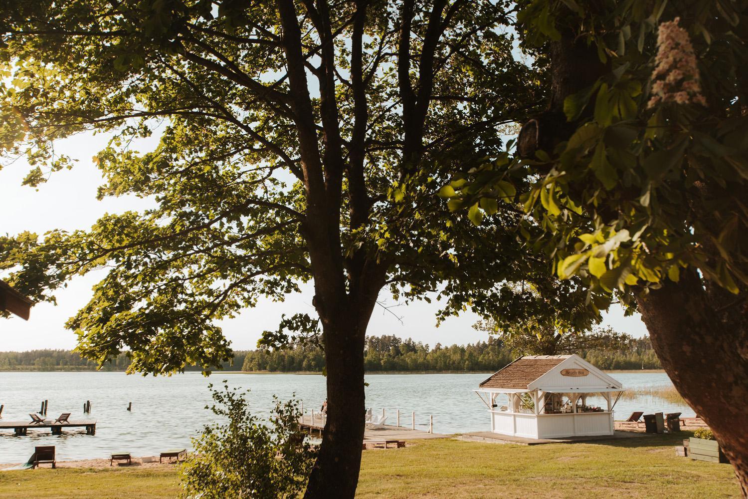 Jablon Lake Resort Pisz Buitenkant foto