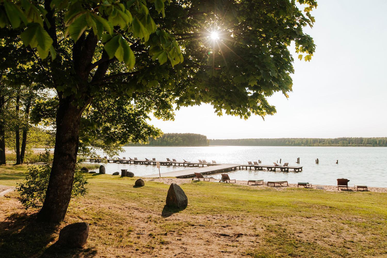 Jablon Lake Resort Pisz Buitenkant foto